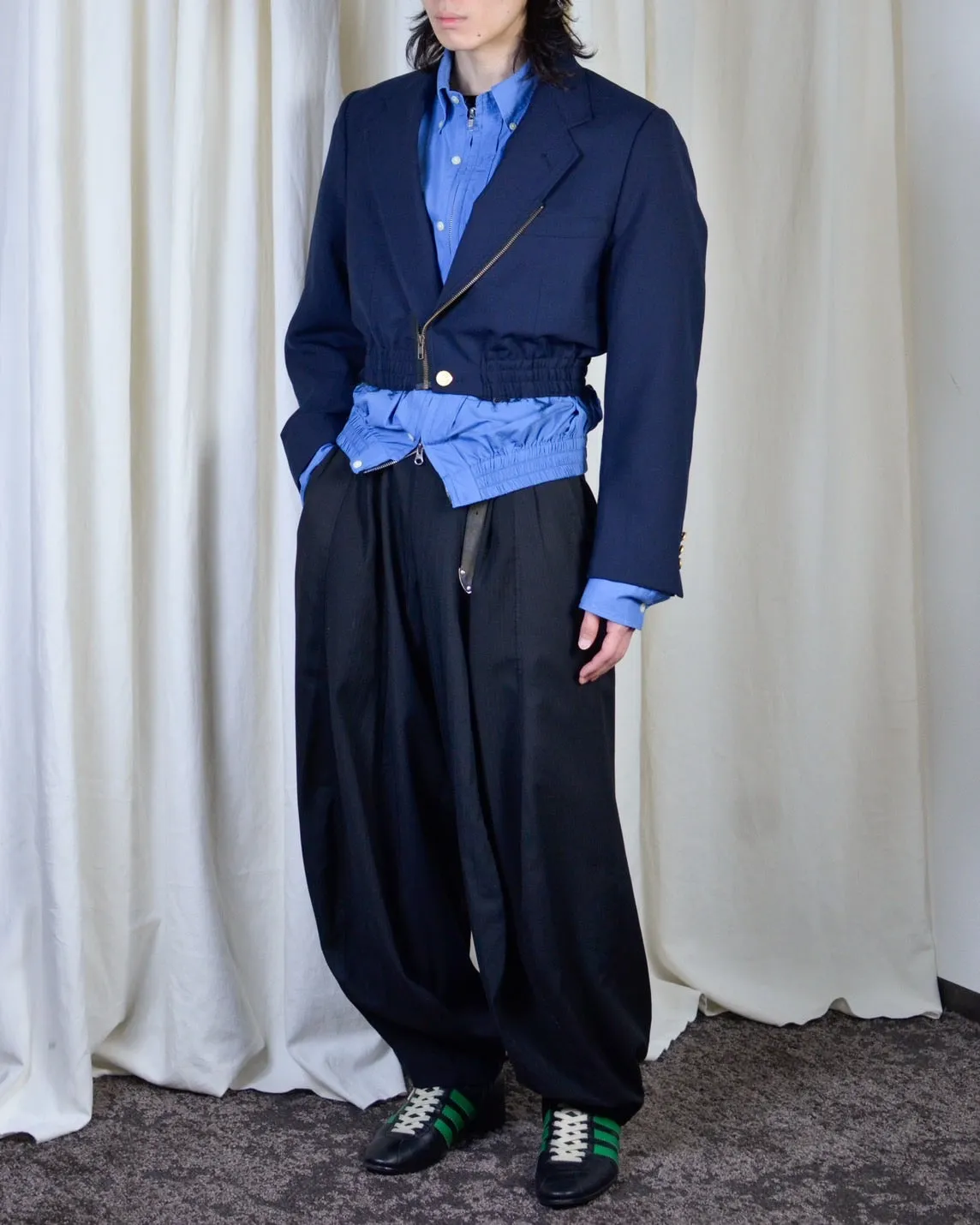 WL-016 / tailored short blouson 【B】