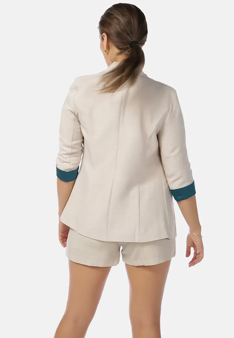 workwear tailored shorts