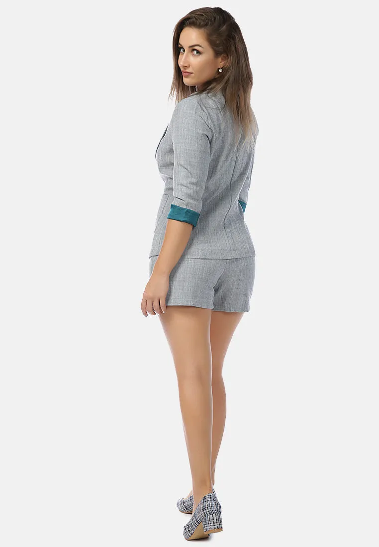workwear tailored shorts