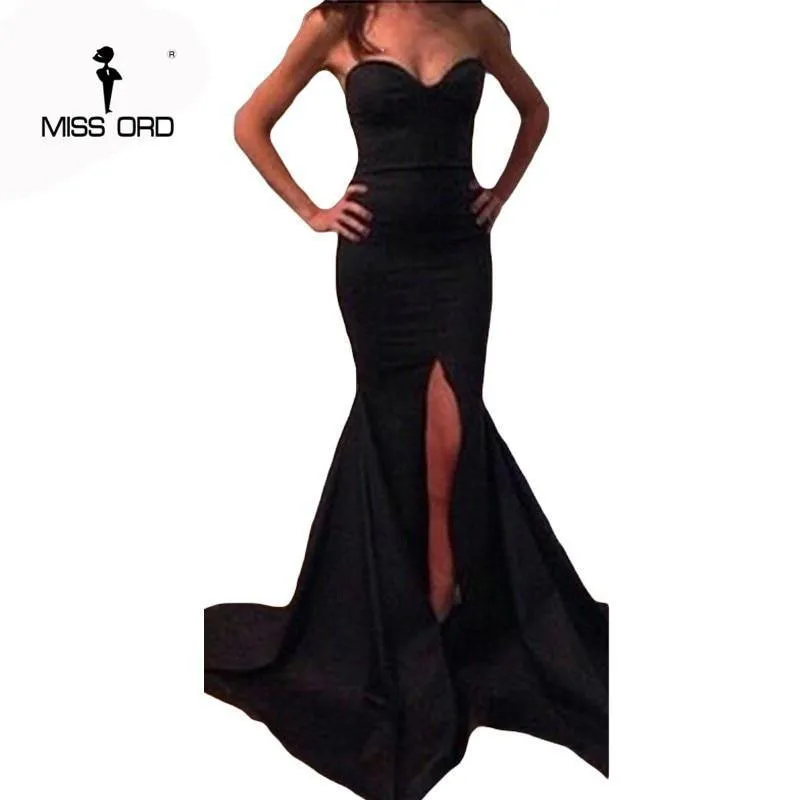 Wrapped Chest Asymmetric Maxi Party Dress