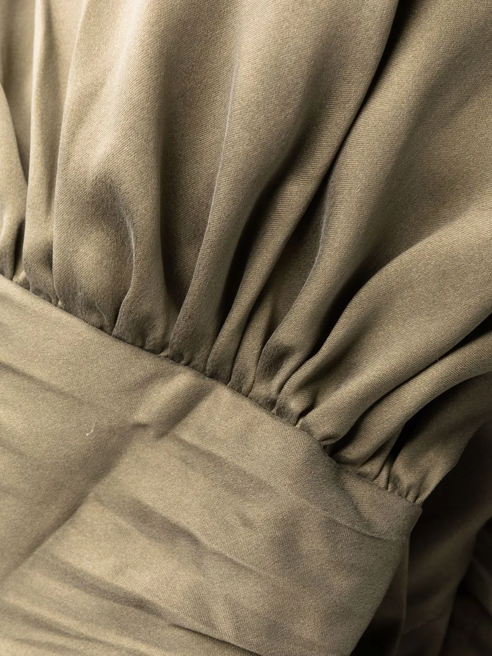 Wrapped midi dress