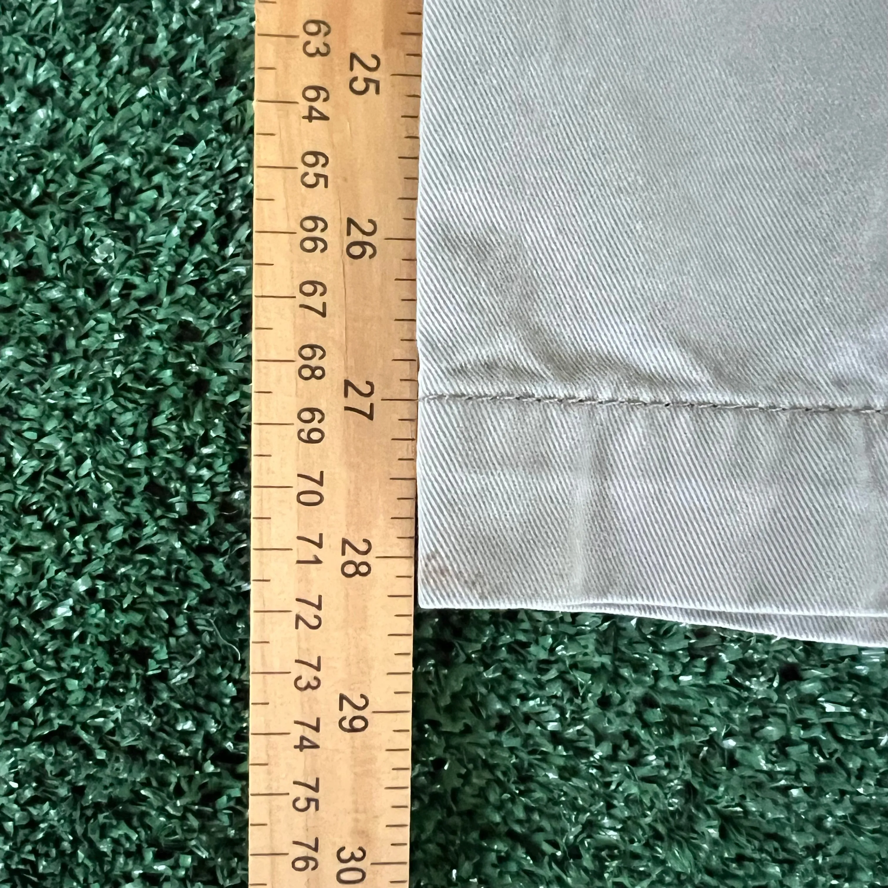 Y2K Old Navy Loose Baggy Wide-Leg Khaki Pants - 34x28" 21" Openings